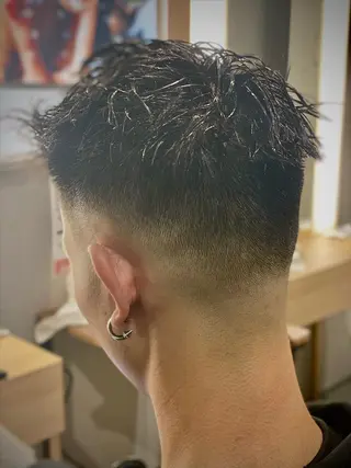 ショート メンズ unopulir 景山 凌のヘアスタイル