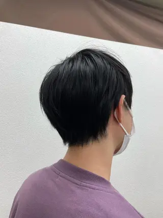 ショート メンズ もりたみかこ 美容師お休み中のヘアスタイル