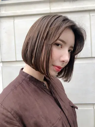 ショート カラー マンツーマン 美容師💚コウブチのヘアスタイル