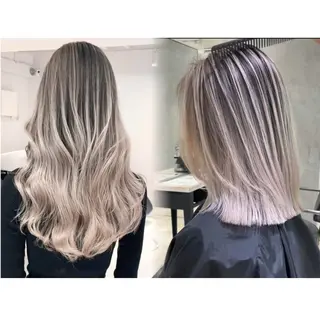 カラー セミロング ITbyALBUM 松戸のヘアスタイル
