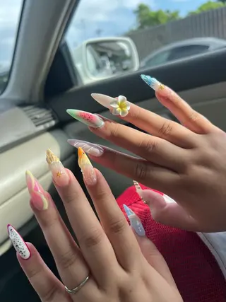 ネイル 海外ネイル🇺🇸 個性派/YUUKAのネイルデザイン