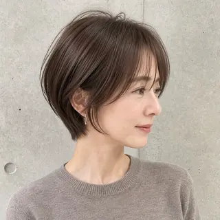 ショート 似合わせカット🩵 なりたみゆうのヘアスタイル