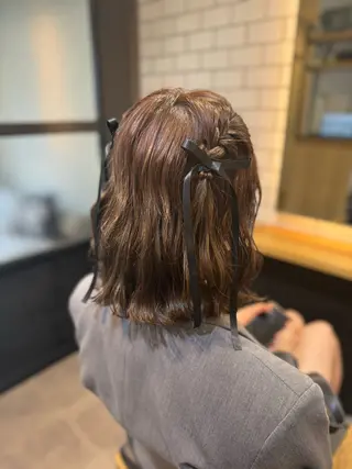 セミロング 吉祥寺プルエクステ 🌟Hiraiのヘアスタイル