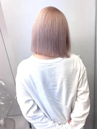 ミディアム 鈴木 朔弥/一宮のヘアスタイル