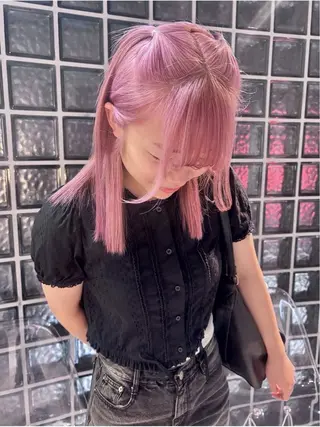 ミディアム Noe🎀 梅田美容師のヘアスタイル