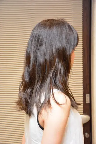 セミロング カラー 瀬川 将寛のヘアスタイル