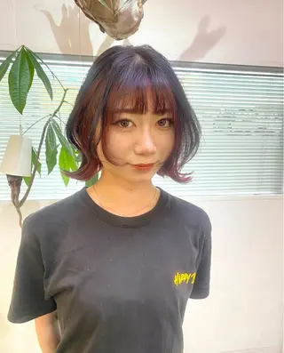 ミディアム Rune シュトウダイチのヘアスタイル