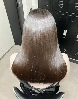 ロング カラー ひゅうが/新宿 髪質改善/縮毛矯正のヘアスタイル