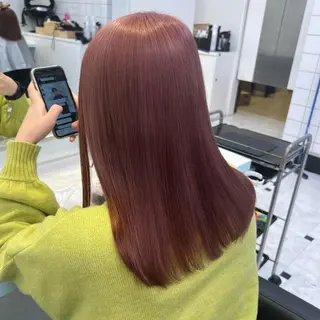 セミロング カラー 🎨透明感モテカラー DAIKI🎨のヘアスタイル