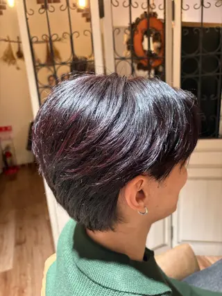 ショート パーマ メンズ 増山 諒 【メンズ専門美容師】のヘアスタイル