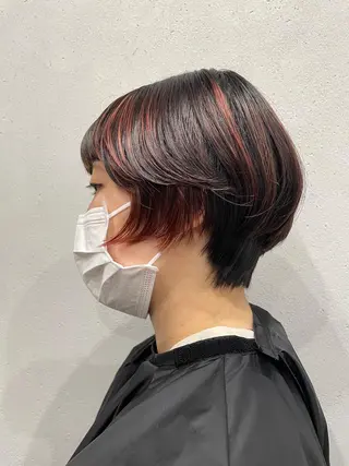ショート カラー メンズ 吉田一輝 外国人パーマのヘアスタイル