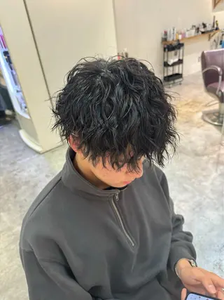 パーマ ku-ta 【立川/メンズ】のヘアスタイル