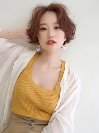 ショート カラー 花井 啓好のヘアスタイル