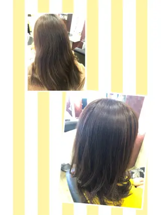 セミロング 織田 英之のヘアスタイル