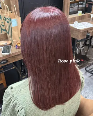 ミディアム カラー 🫧透明感カラー 槇野🫧のヘアスタイル