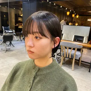 ショート カラー 透明感カラー🌿 グレージュ🐺陽介のヘアスタイル