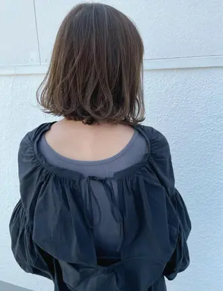 ミディアム peige 斉藤✨大人ヘアー✨のヘアスタイル