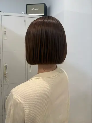 ショート yutaka/透明感 カラー/髪質改善🤎のヘアスタイル