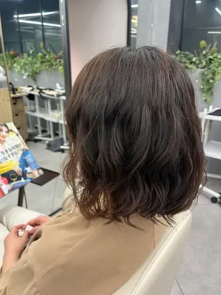 パーマ 梶 久菜乃のヘアスタイル