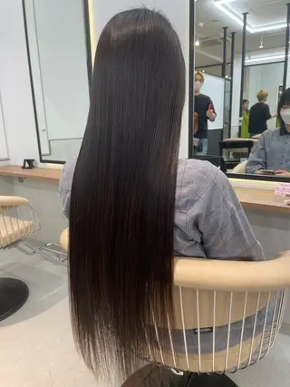 ロング レイヤーカット 瑠輝のヘアスタイル