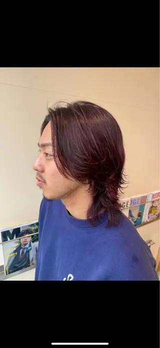 ショート カラー メンズ 中島 紗來のヘアスタイル