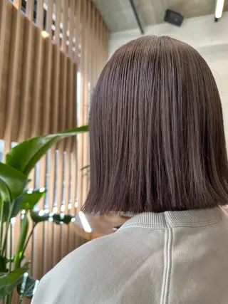 ショート カラー ハイトーン/ボブ/ レイヤー💫カイセイのヘアスタイル
