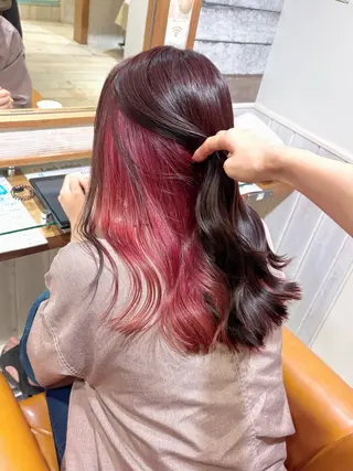 セミロング カラー 🌸小島友梨香🌸 ブリーチカラーのその他イメージ