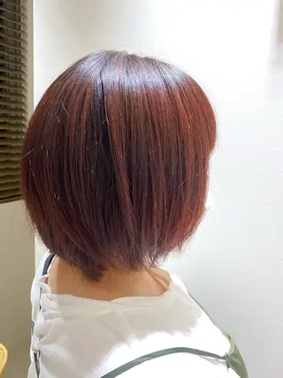 ショート カラー 髪質改善/艶髪 土屋恵梨花のヘアスタイル