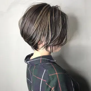 ショート カラー ANGELICA JR和歌山店のヘアスタイル