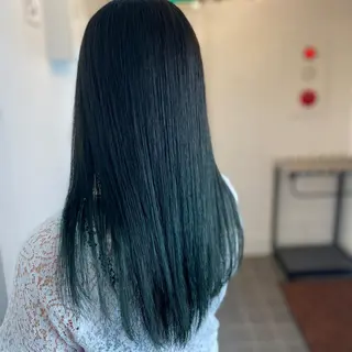ミディアム カラー ヘアアレンジ DANY🦋名駅✂︎ 艶髪/透明感カラーのヘアスタイル