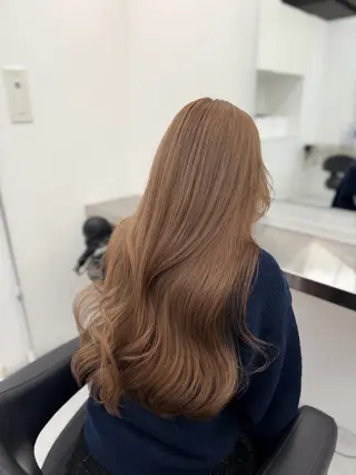 ロング カラー ヘアアレンジ 透明感カラー🎀艶髪 Anju/渋谷🎀のヘアスタイル