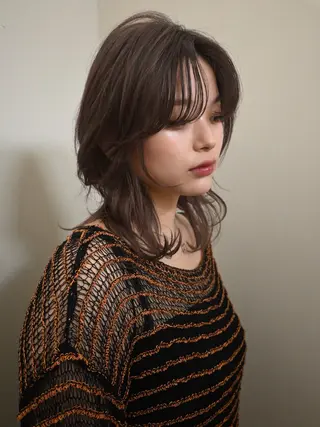 カラー aya / ニュアンスカラーのヘアスタイル