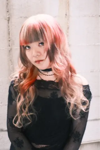 ロング カラー ヘアアレンジ 個性爆弾💣 ダブルカラー/ゆかのヘアスタイル