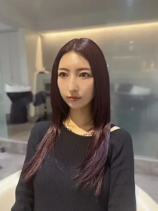 ミディアム カラー 💎透明感カラー特化 💎TAISEIのヘアスタイル