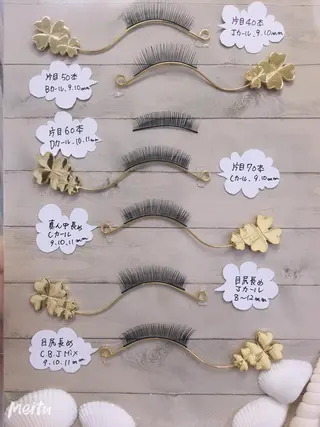 マツエク・マツパ ベター アイラッシュ MACHIKOのマツエク・マツパデザイン