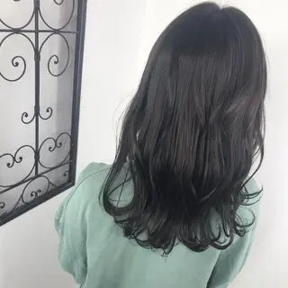 セミロング カラー AVANCE 長尾 尚悟のヘアスタイル