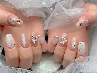 ネイル マジック ミラーのネイルデザイン