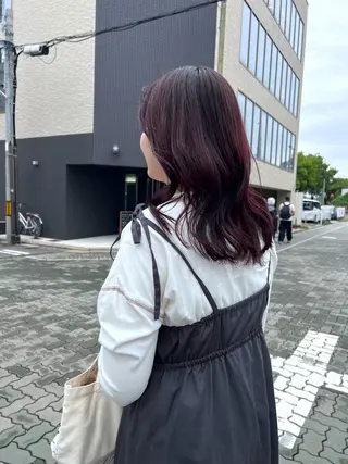ロング カラー sugiyama 🎀ayakaのヘアスタイル