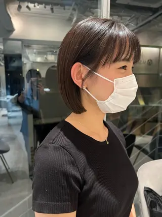 ショート 似合わせボブ/ 大人ボブ🩵しおのヘアスタイル
