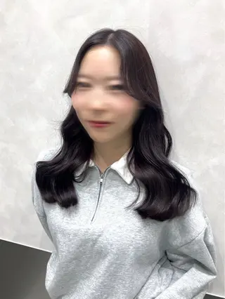 ロング カラー 💖ブリーチなし透明 感💖ASAHIのヘアスタイル