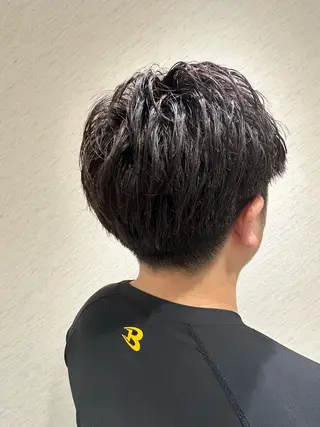 メンズ メンズパーマ×清潔感 金田恭平のヘアスタイル