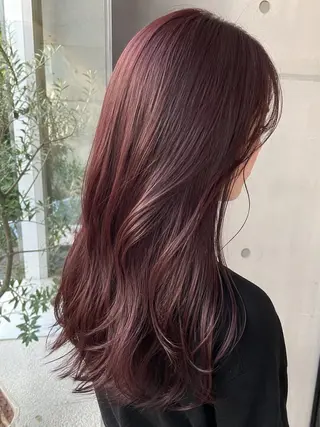 ロング 🍓暖色艶髪カラー 桝崎🎀ིྀのヘアスタイル