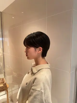 ショート 縮毛矯正/レイヤー 🌙児玉光瑠のヘアスタイル
