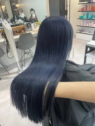ロング カラー 🩵レイヤー✖︎ 髪質改善🩵リョウヤのヘアスタイル