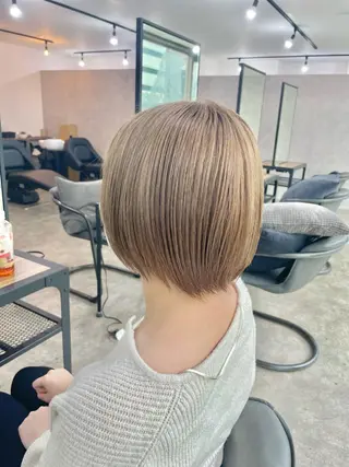 ショート カラー パーマ ヘアアレンジ メンズ キッズ ネイル マツエク・マツパ アイブロウ エビスザキレン/メン ズ/心斎橋🌳のヘアスタイル