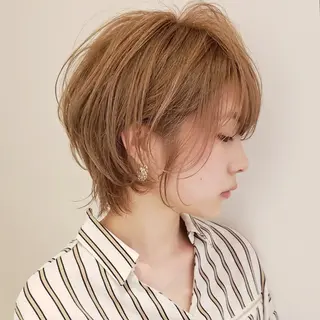 ショート 中高下 由真 ◎モニター様価格のヘアスタイル