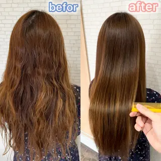 ロング カラー ヘアリゾートシー 加古川稲屋店のヘアスタイル