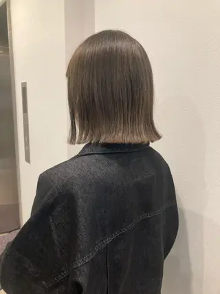 ショート ✨色持ちの良い艶 カラー✨蟹江真世のヘアスタイル
