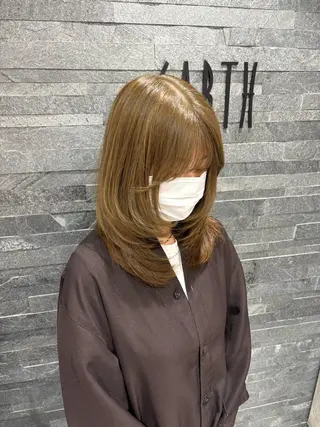 セミロング Rina/似合う × なりたい、叶えます。のヘアスタイル
