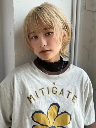 ショート 加藤 佑哉のヘアスタイル